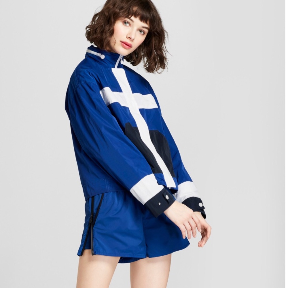 HUNTER FOR TARGET WIND BREAKER BLUE